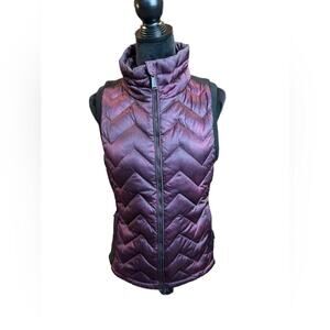 Calvin Klein Performance Purple Quilted Vest Women's Size Medium